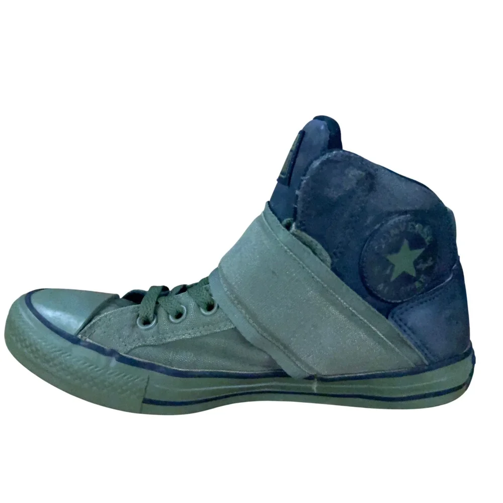 Converse Chuck Taylor G2 Strap X High Green Mens 7 Womens 9 158429C - Picture 3 of 11